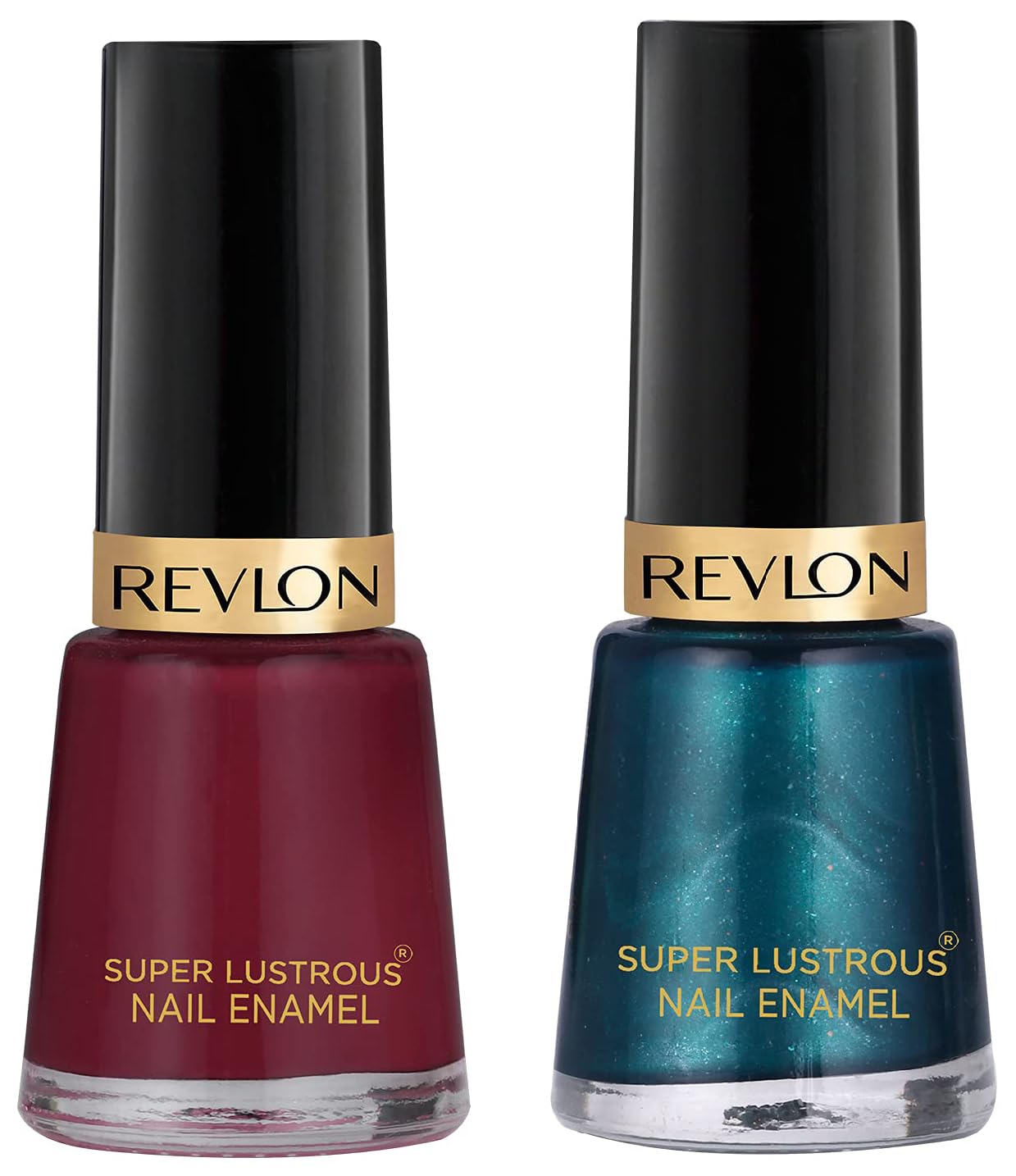 REVLON Glossy Finish Nail Enamel & Revlon Nail Enamel Combo, 8 ml
