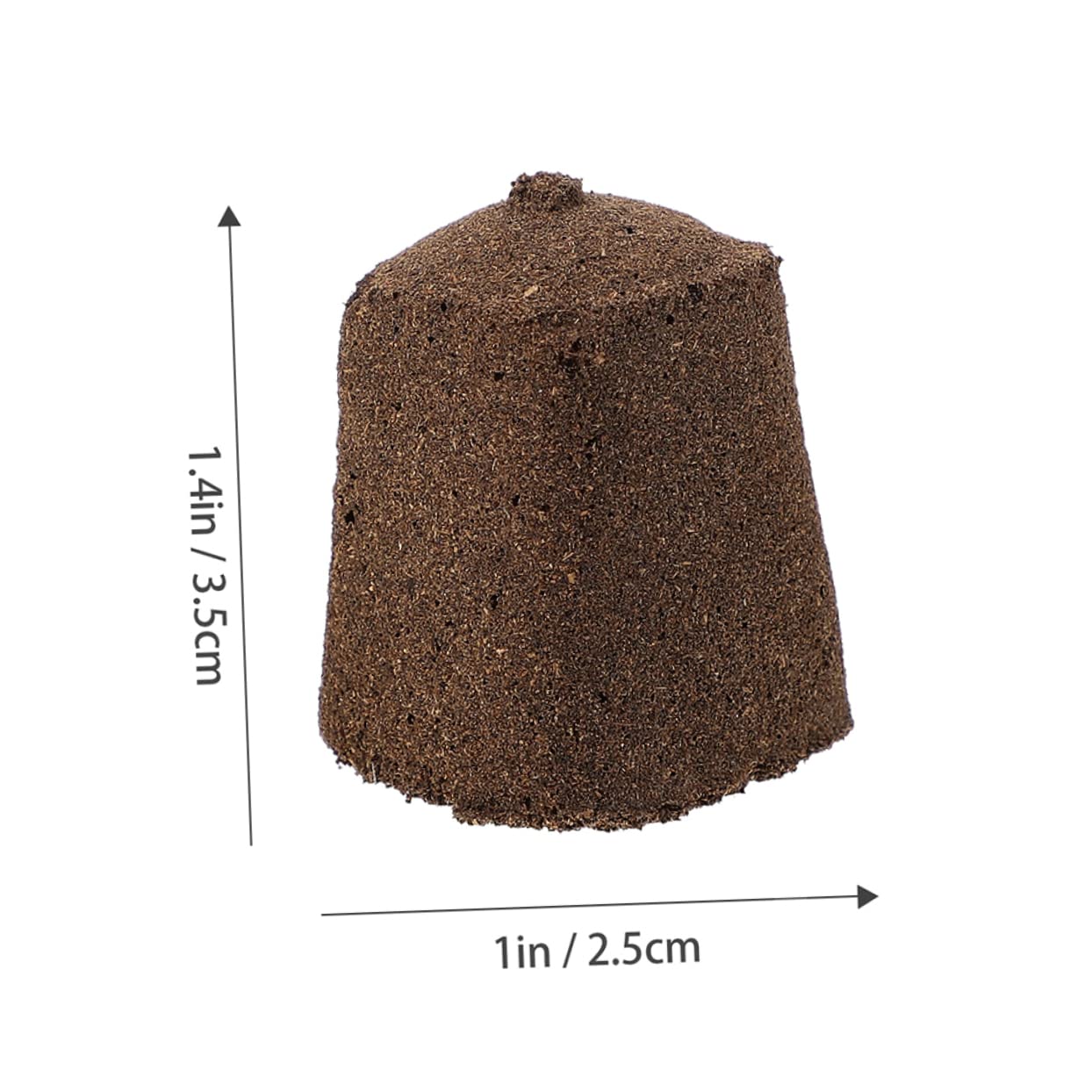 Sosoport 60piezas Bloques De Cultivo De Turba para Jardín Sustrato Profesional para Plántulas Hidratante y Transpirable para Trasplante