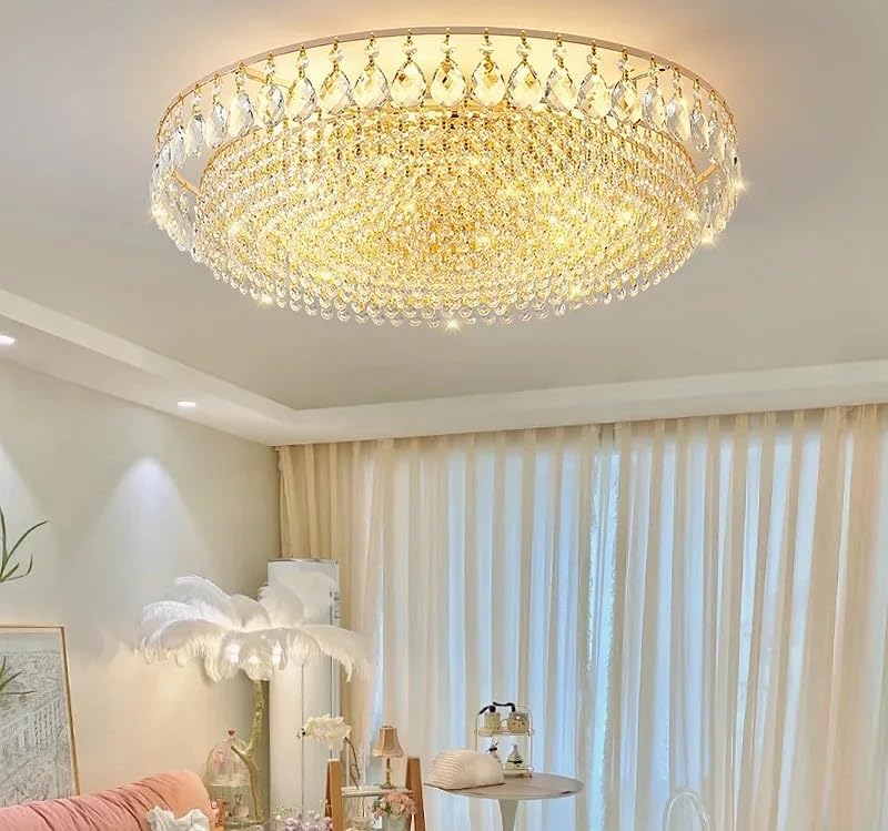 Plafonnier en cristal LED résolvant le manque de clarté