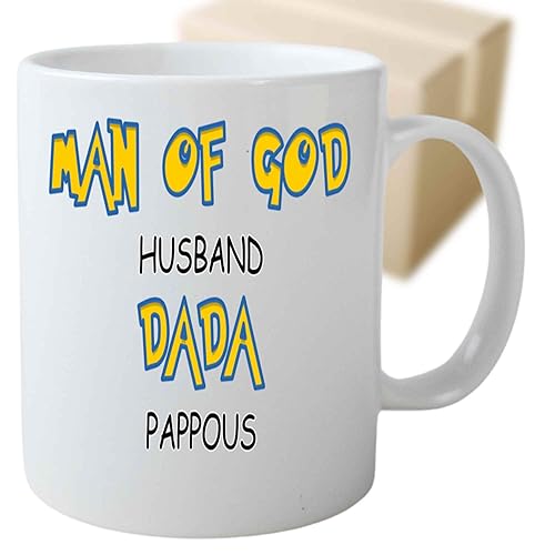Gift for Man Of God, Father's Day Surprise for Dada - Prayers Quote for Christians on 11 Oz White Ceramic Coffee Mug