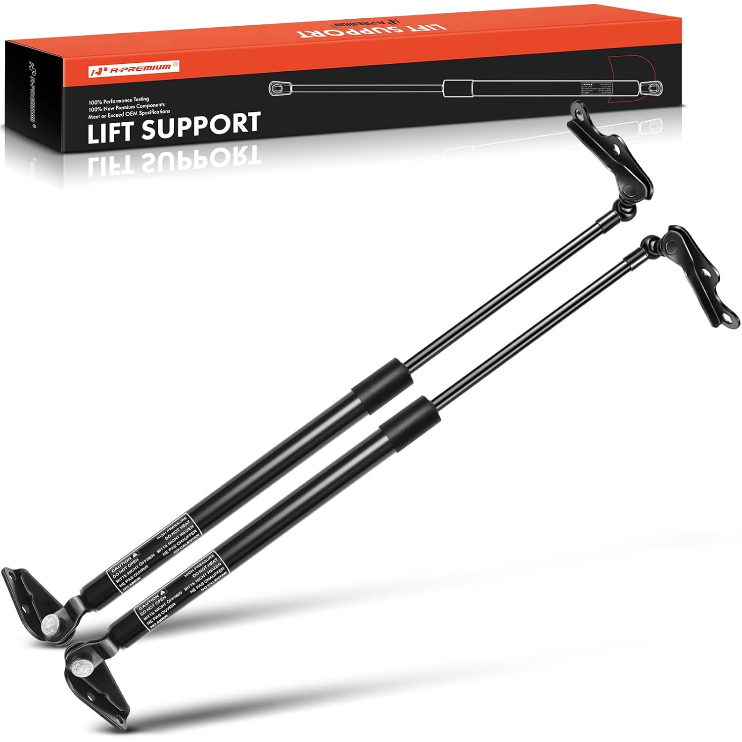 Suportes de Elevação do Porta-Malas Traseiro A-Premium Compatíveis com Scion xA 2004-2006 Hatchback - 2 Peças