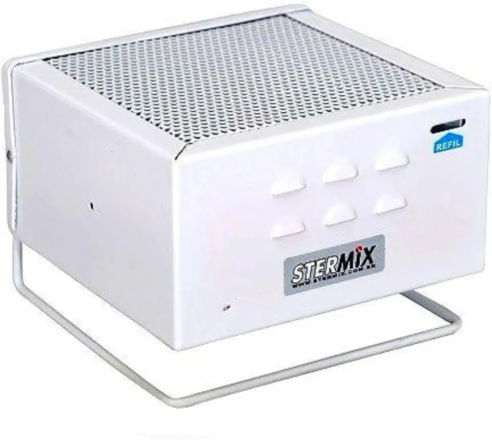 Esterilizador de Ar Stermix Purificador de Ar Adeus Mofo Acaros e Virus (Branco)