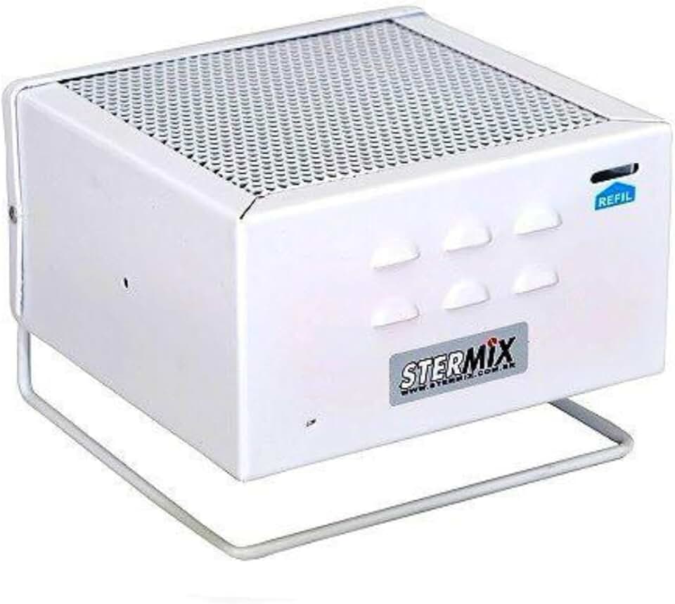 Esterilizador de Ar Stermix Purificador de Ar Adeus Mofo Acaros e Virus (Branco)