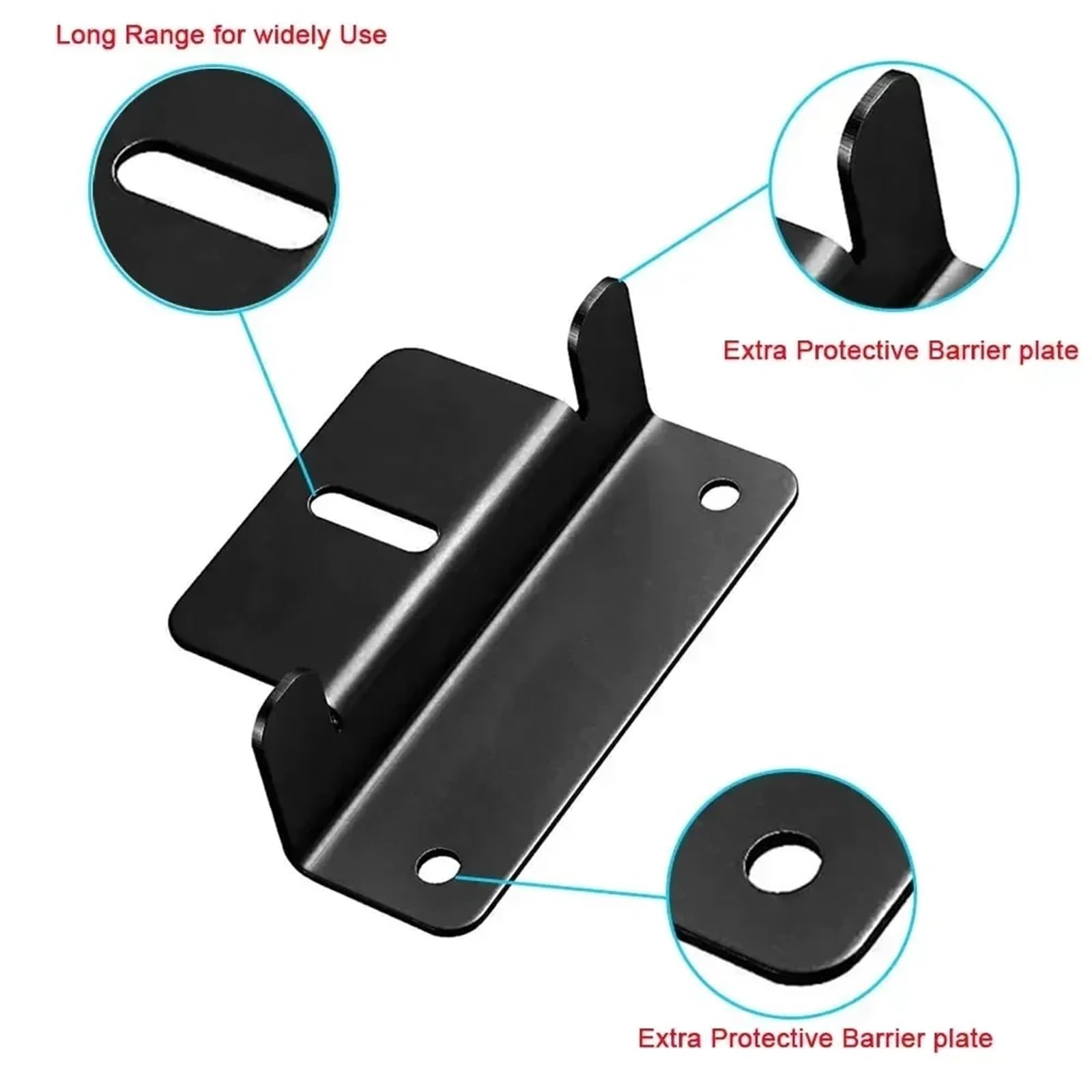 Staffe di montaggio per pannello solare, 8 pezzi, kit di montaggio in alluminio per pannelli solari a Z, stile tetto per veicoli (auto/barca/camper, yacht) (nero)