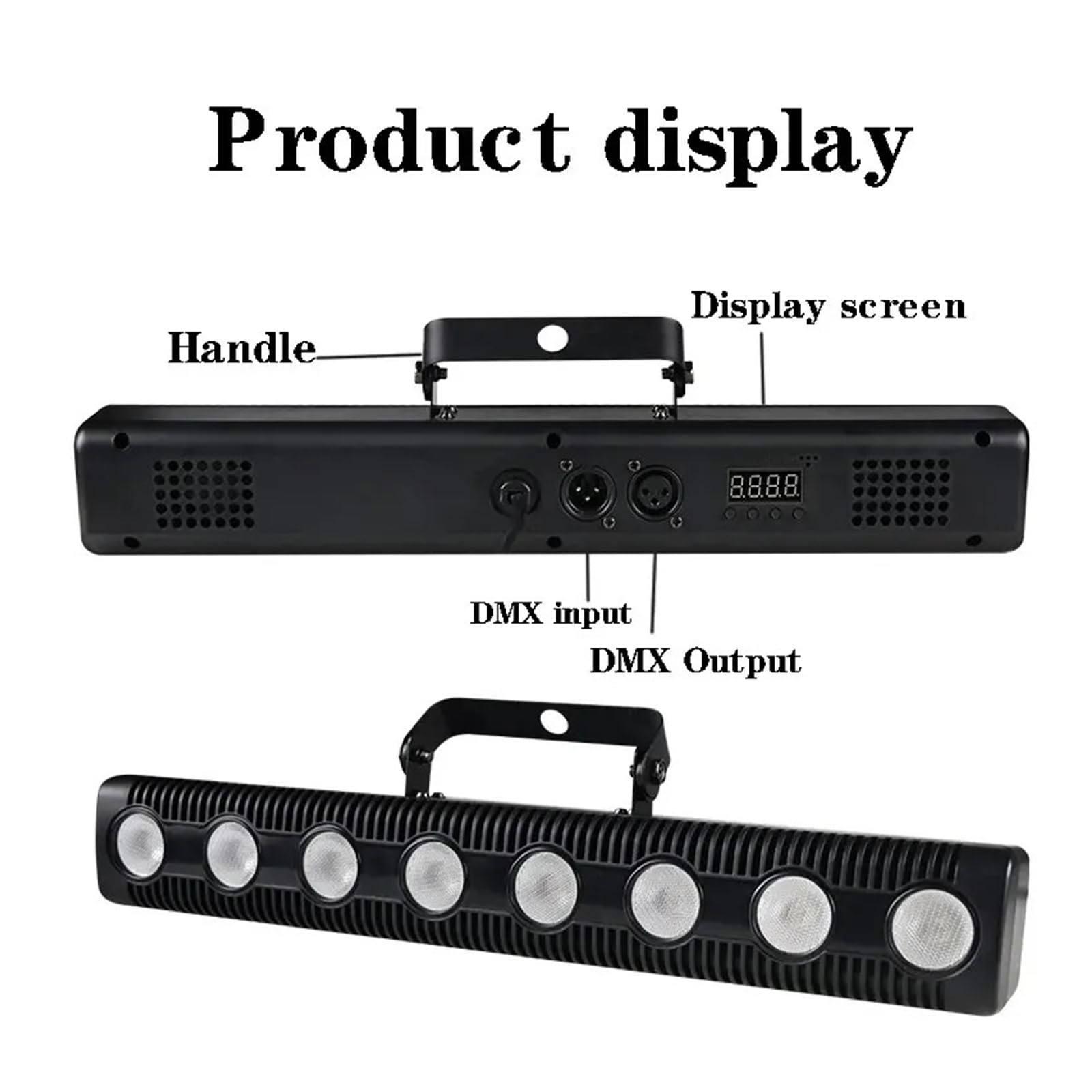 8LED RGBW Dźwięk Impreza Światła Muzyka LED Par Światła DJ Disco Światła RGBW Wash Lampa Scena Sprzęt DJ Ślub Boże Narodzenie Oświetlenie na imprezy