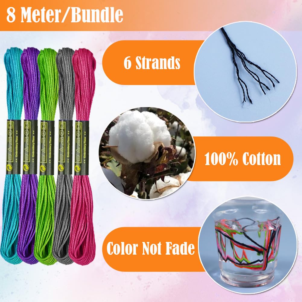 Acheter Lot De 10 Fils à Broder – Set Arc-en-ciel En Ligne – La Petite Epicerie