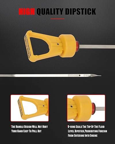 Miniatura 72 de CCIYU L3G6-10-450F - Varilla de aceite de motor de repuesto para Mazda 3 2012-2015 para Mazda 5 2011-2013 para Mazda 6 2010-2012 para Mazda CX-7 Dip