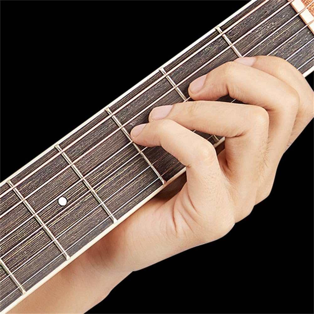 Tassteen 10 Sets of 6pcs Pure Copper Strings for Classical Guitar and Ukulele Strings Guitar Parts Accessories Red-Copper String