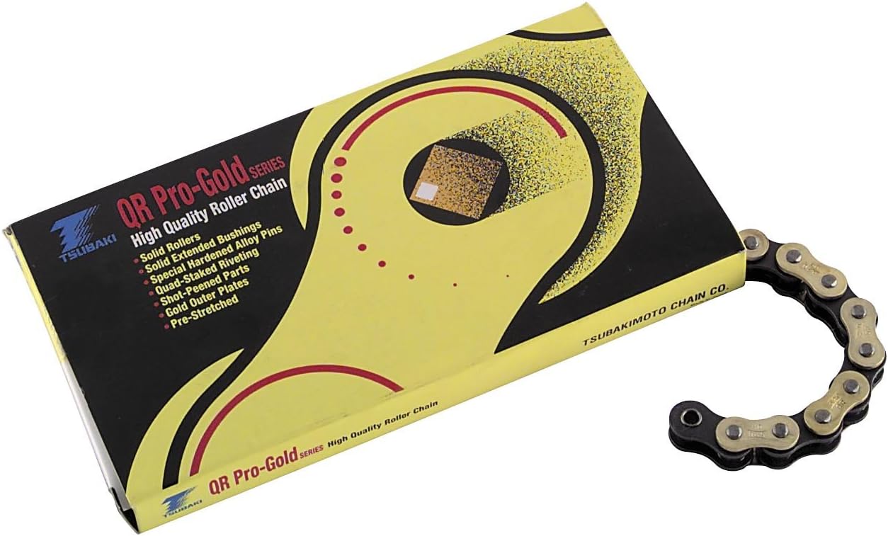 Tsubaki 520QR ProGold Roller Chain 100/Gold, Chains Amazon Canada