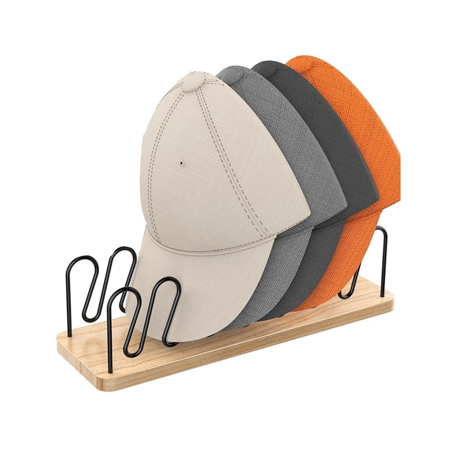 LNNXSZ Hat Storage Wooden Hat Rack