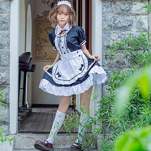 Fiaoen Donne Maid Cosplay Costume Grembiule Maid
