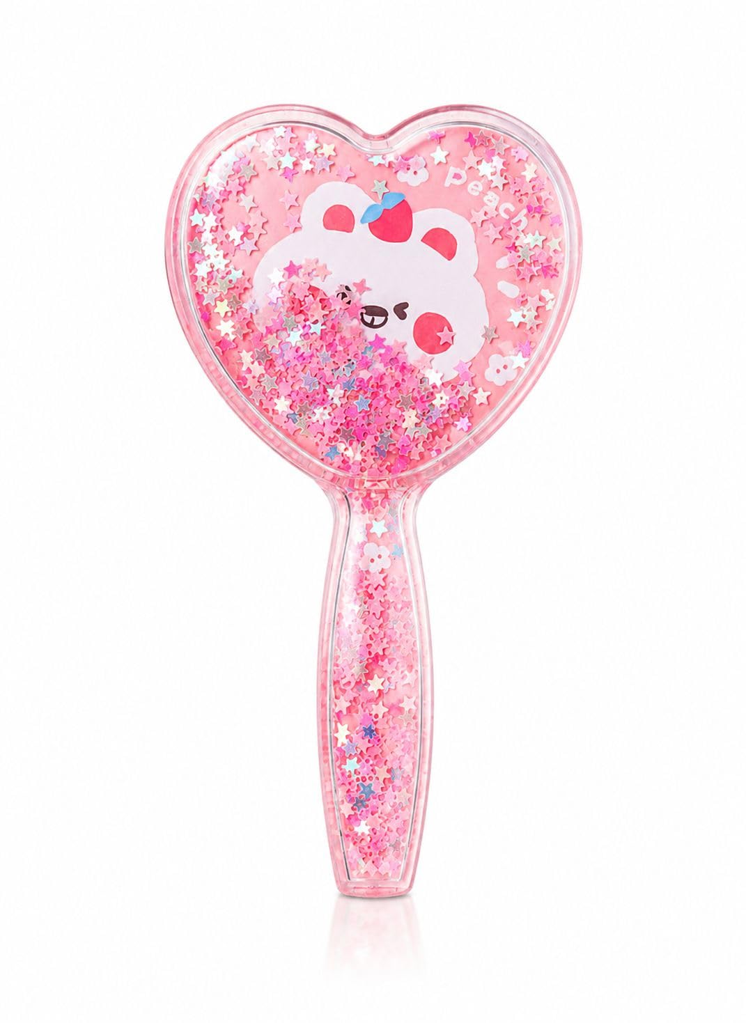 Heart Shape Hairbrush for Kids | Cute Detangling Brush for Girls | Pain-Free Brushing for Wet & Dry Hair | Magical Gift-image-38