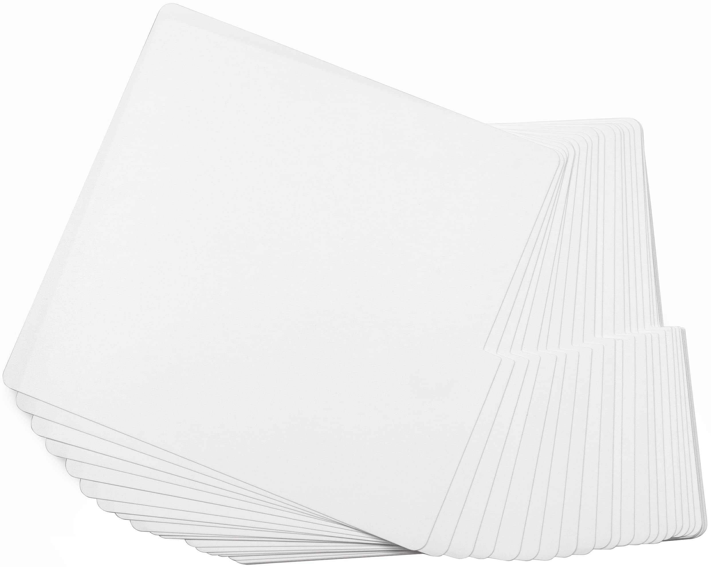 CrosleyAC1054A-WH Vinyl Record Dividers with Customizable Label Stickers, White