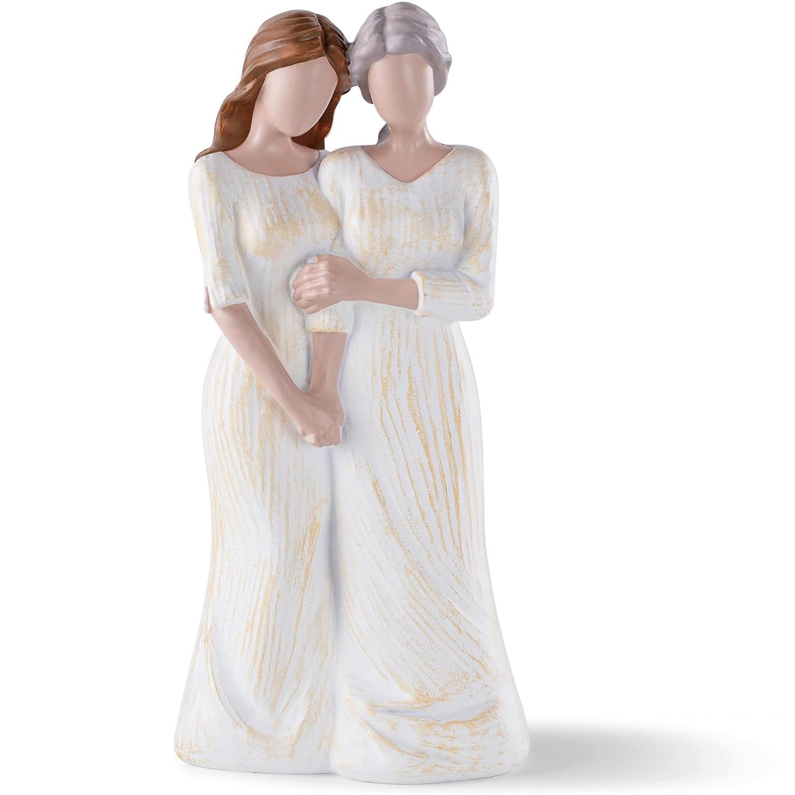 Eduplayte Multicolor Mum Birthday Gifts From Daughter-Mothers Day Daughter Gifts For Mum, Hand-Painted Mother Daughter Figurine Keepsake