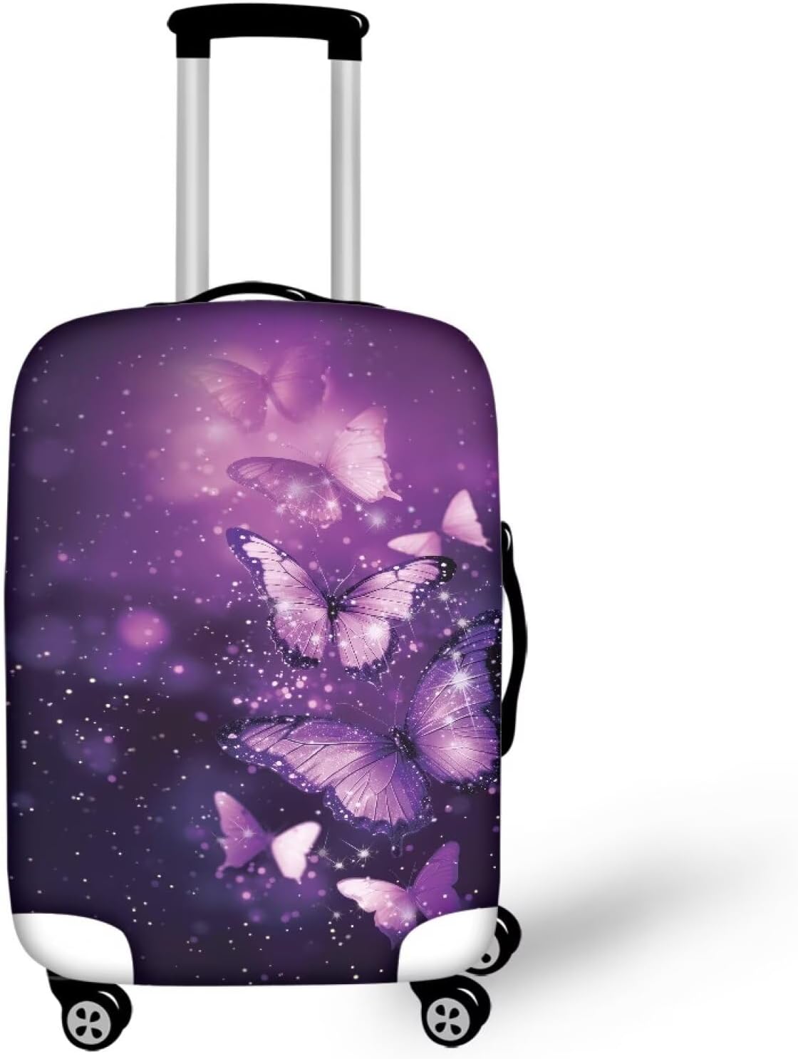 Butterfly Luggage Cover Suitcase Covers for Luggage Anti Scartch Luggage Wraps for Suitcase Luggage Sleeve Travel Suitcase Covers Protective Skin for Carry On Baggage Butterfly Luggage Cover Suitcase Covers for Luggage Anti Scartch Luggage Wraps for Suitcase Luggage Sleeve Travel Suitcase Covers Protective Skin for Carry On Baggage