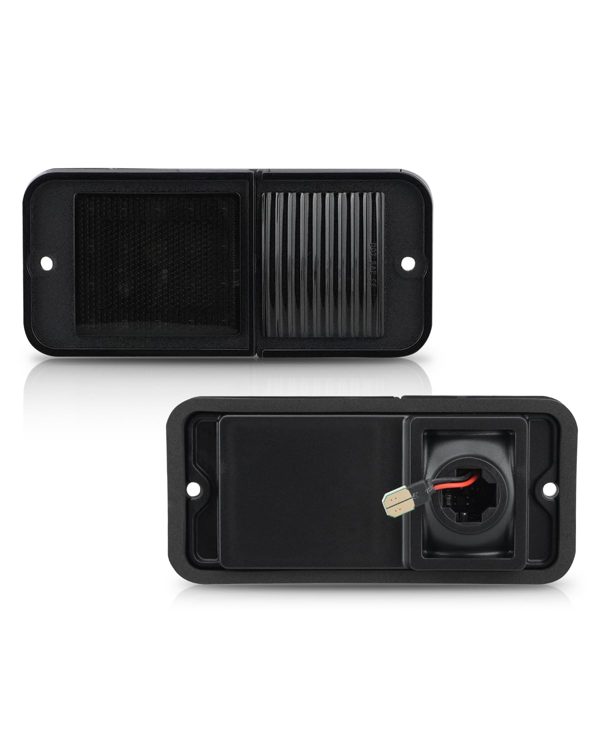 GMC Truck Marker Lamp Set 4-Piece Side Marker Light Set For 68–72 Chevy & GMC Trucks – 2 Amber Front, 2 Red Rear Keypart Restoration Lighting - Foto 3