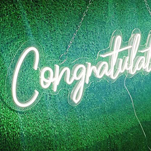 Image of LED Neon Sign Night Light for Wall Party Decor Bedroom Room Bar Wedding Home Birthday Art Decoration Christmas with USB Chain Light modulator 5v (lets party blue)