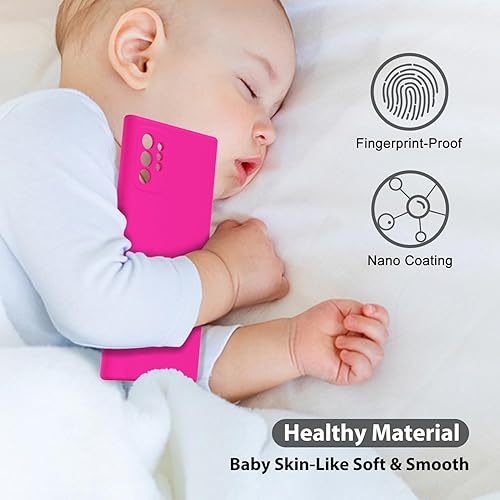 Miniatura 6 de oakxco Funda protectora mate para Samsung Galaxy Note 10 Plus de silicona líquida, color sólido brillante fluorescente, bonita funda protectora