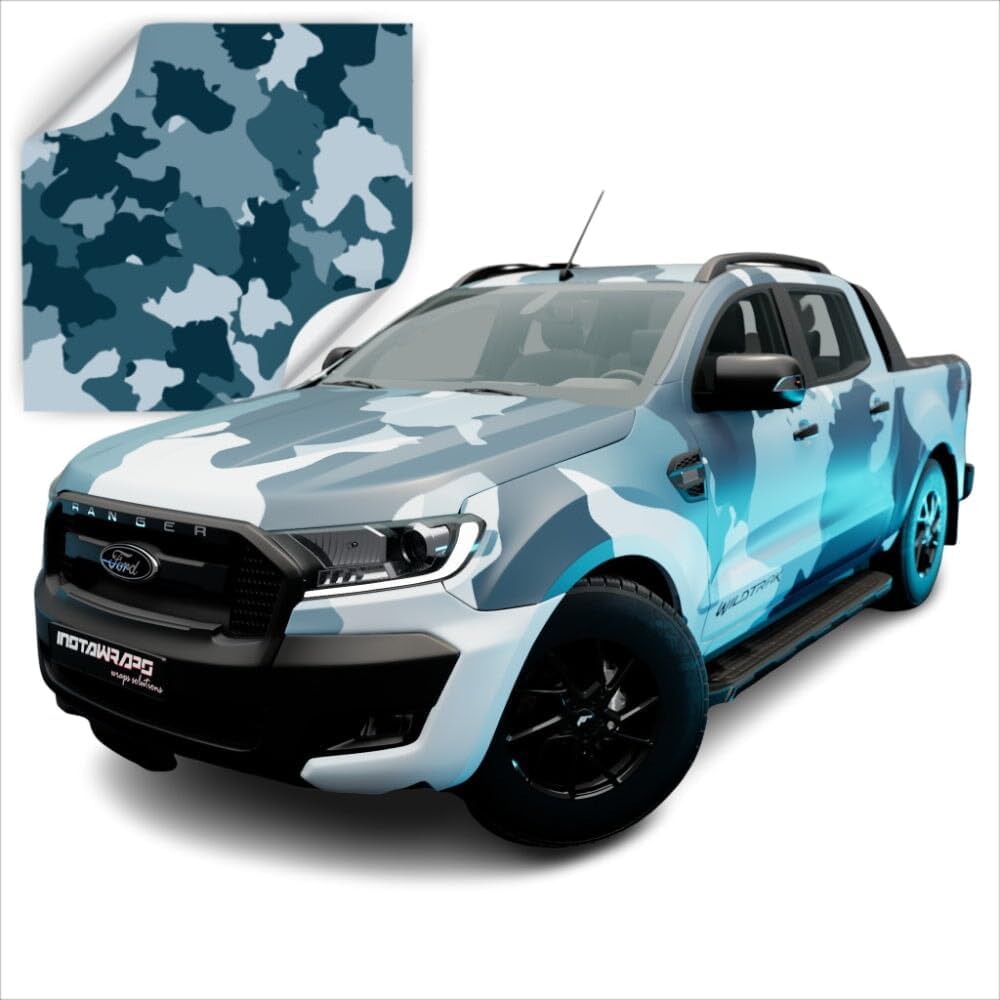 3M Printed Camo Patterns | CW Vinyl Film Car Wrap Series | CW3371S-M-60-3M (Standard Style - Matte Finish) | (59in x 50ft (245.83 Sq/ft)) w/Free Instawraps Pro-Wrapping Glove