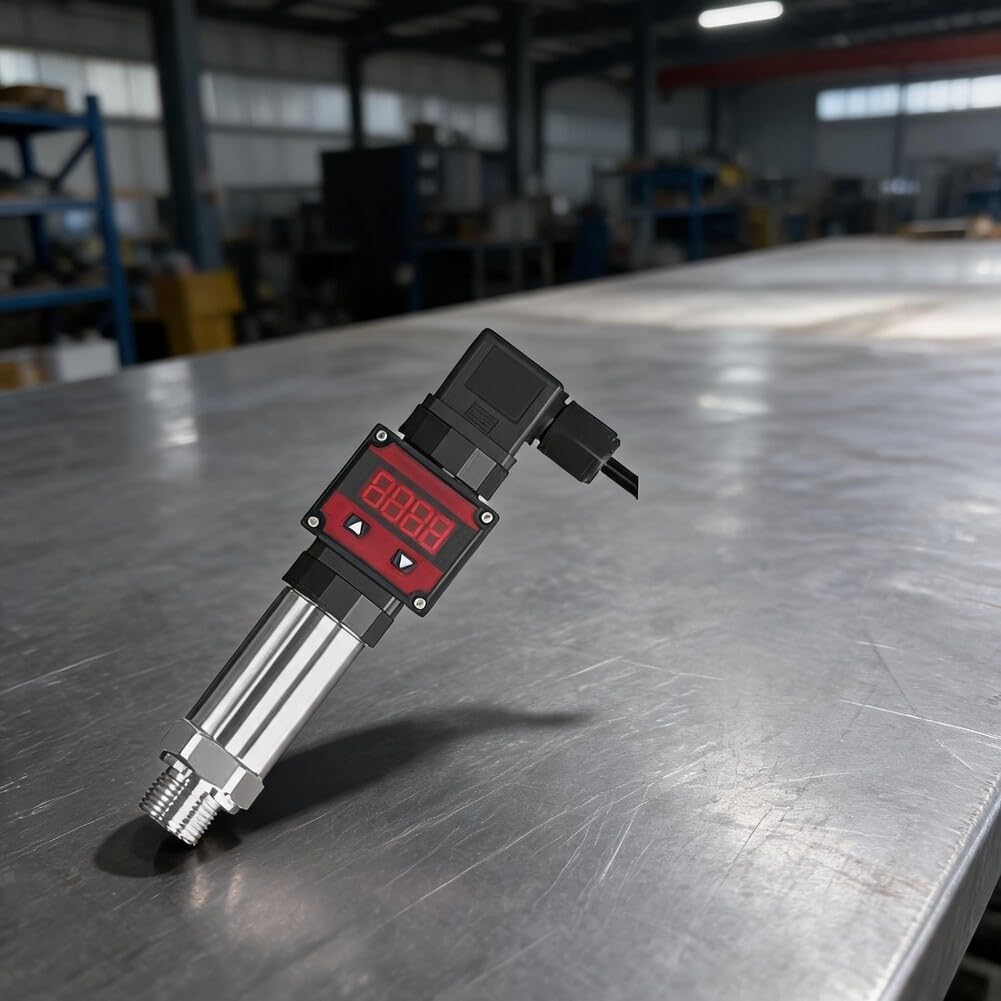 Transductor de presión digital 4-20 mA con LCD 0-435 PSI (0-145 PSI)