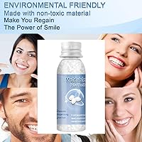 Vista 6 de Kit de reparación de dientes, kit de reemplazo de dientes para restauración temporal de dientes perdidos y rotos, reemplazo de dentaduras postizas