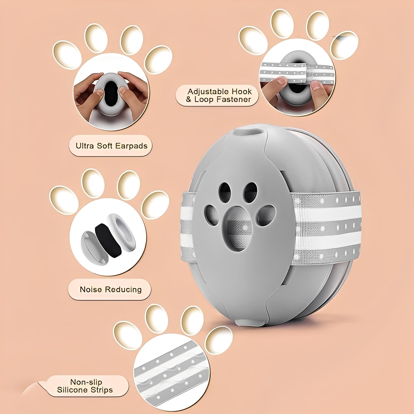 Baby Ear Defender for Babies and Toddlers up to 36 Months - Image 4
