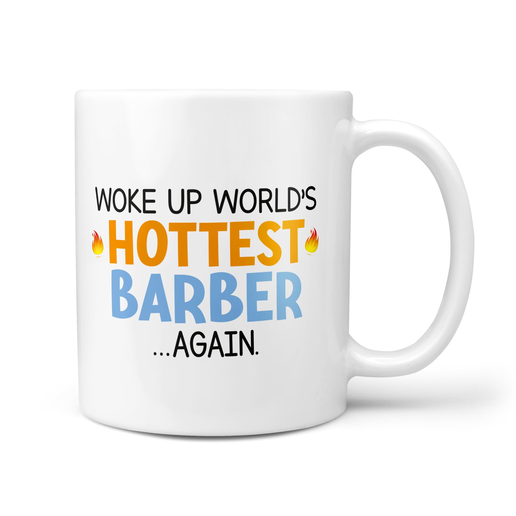 TeHeGifts - World Hottest Barber Gifts Haridressing Funny Novelty 10oz Gift Mug