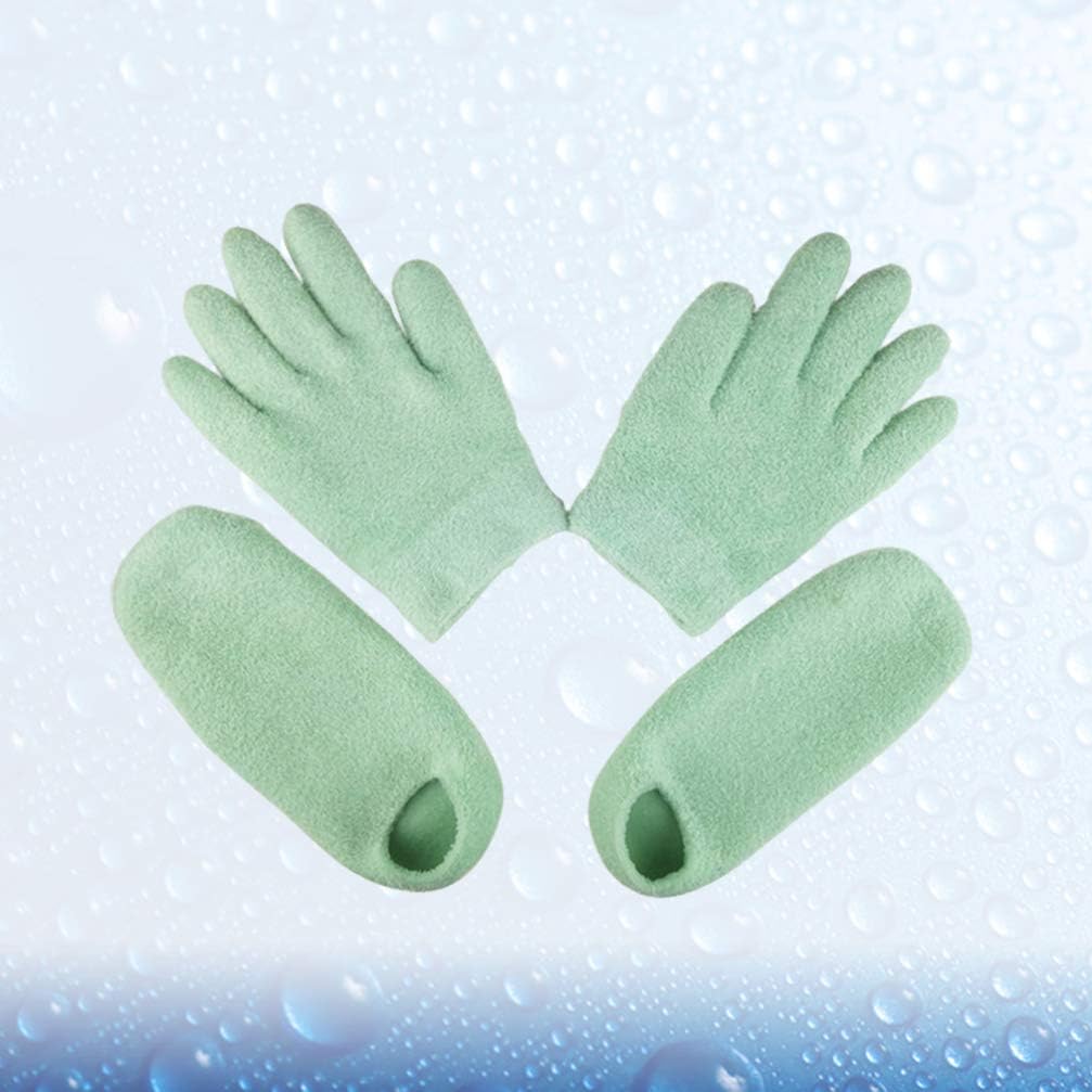 EXCEART 1set Hand Moisturizing Gel Spa Set of Nourishing Gloves and Socks for Softening Feet and Hands for Self-Care Unisex Skin Treatment for Special Occasions