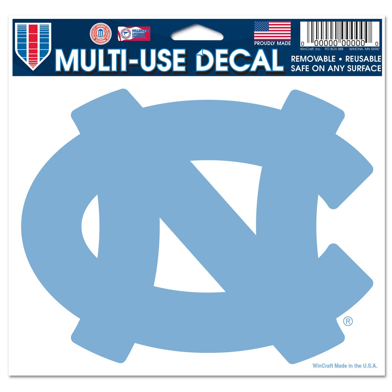 Calcomanías Tar Heels Carolina del Norte para coche y portátil 2