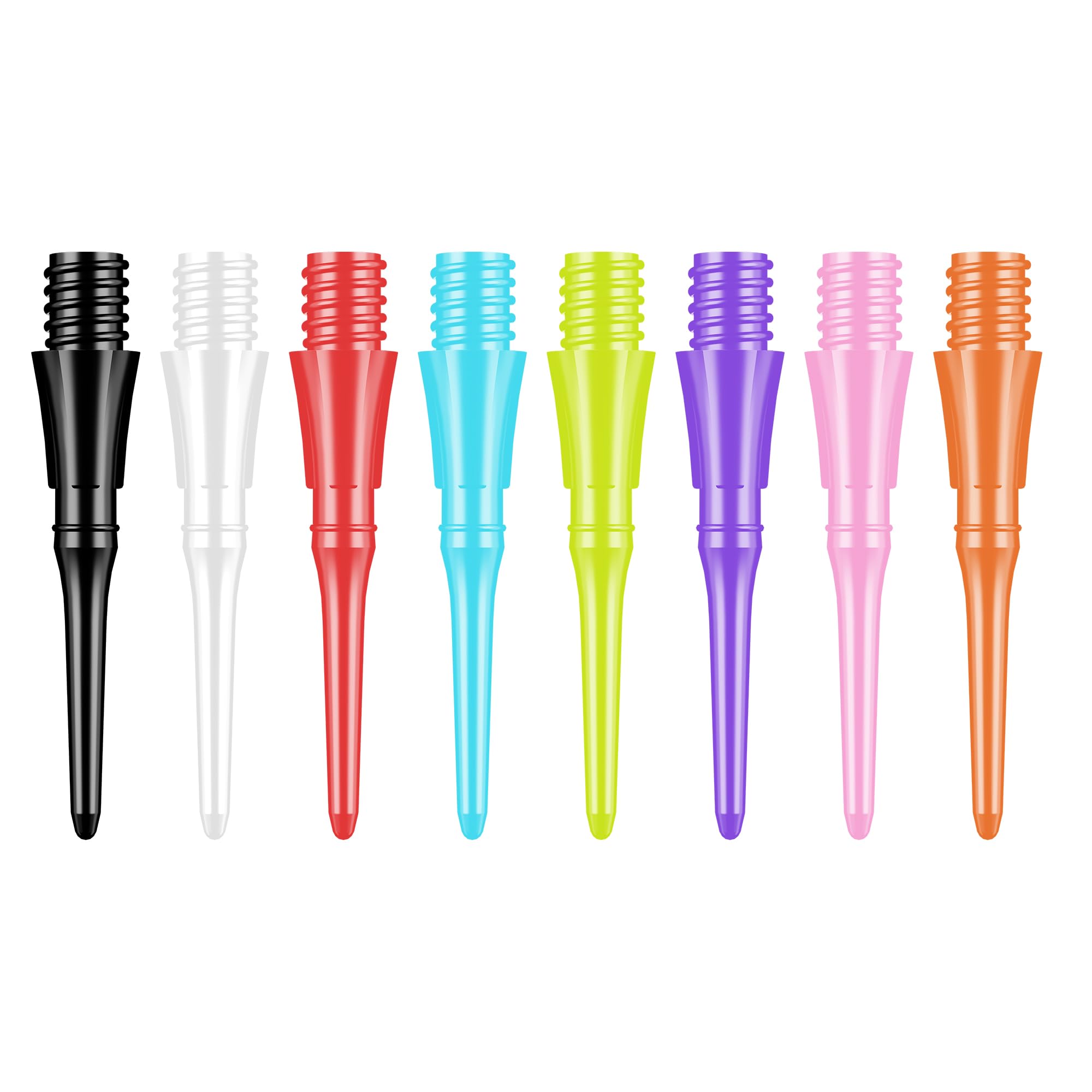 CyeeLife Professionnelles Pointes de Fléchettes, Pointes de Fléchettes en Plastique 100/1000 Pièces, Filetage 2BA, Pointes Softdarts, Soft Tips, Accessoires pour Fléchettes, Stables & Durables