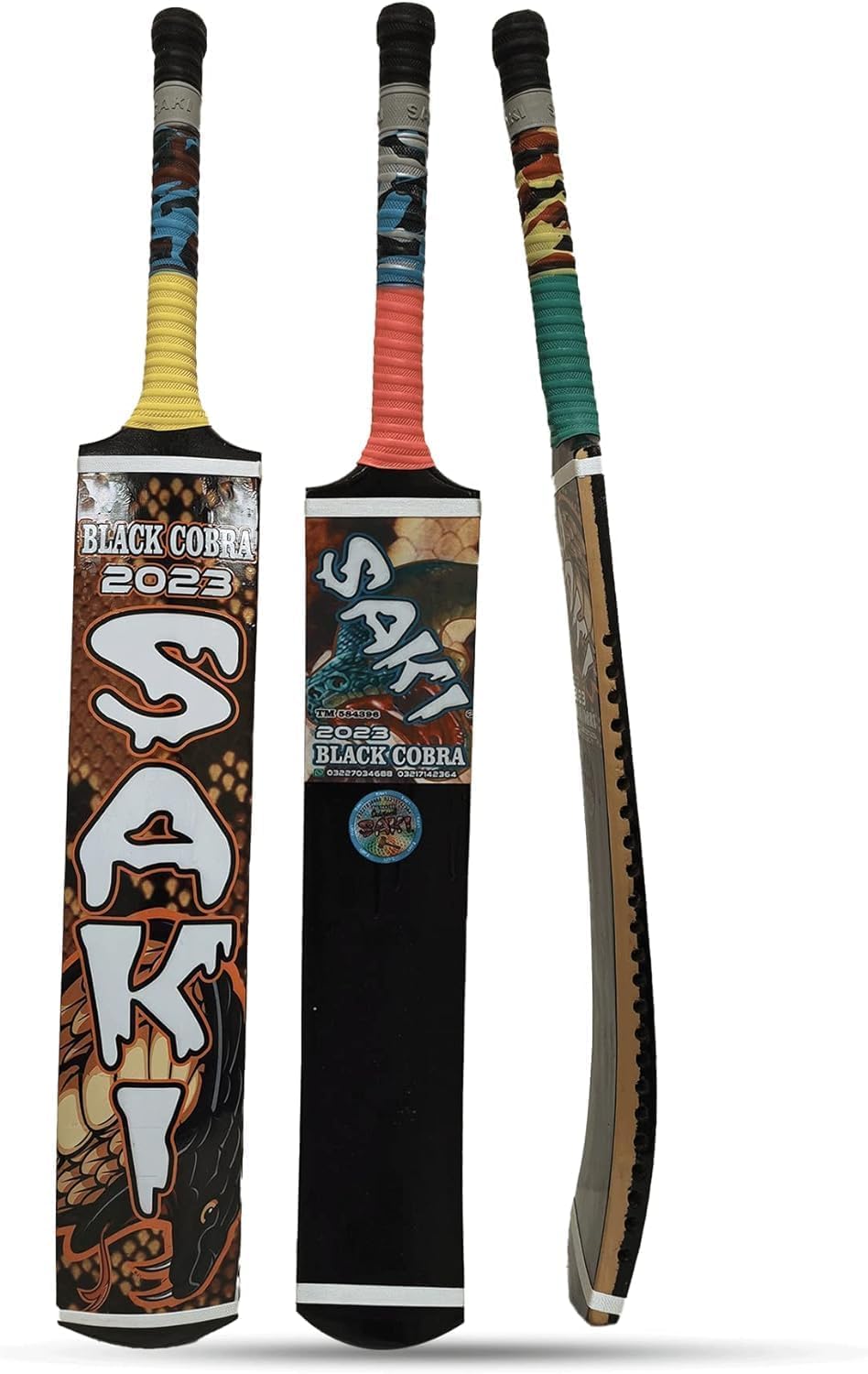 Saki Cobra Tape Ball Bat
