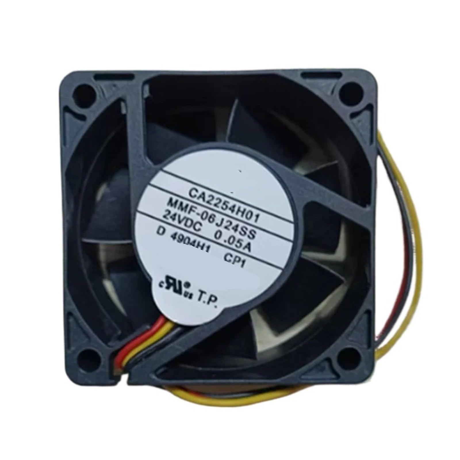 YMUGUEGH 60X60X25mm 6025 CA2254H01 MMF-06J24SS CP1 24VDC 0.05A dc cooling fan