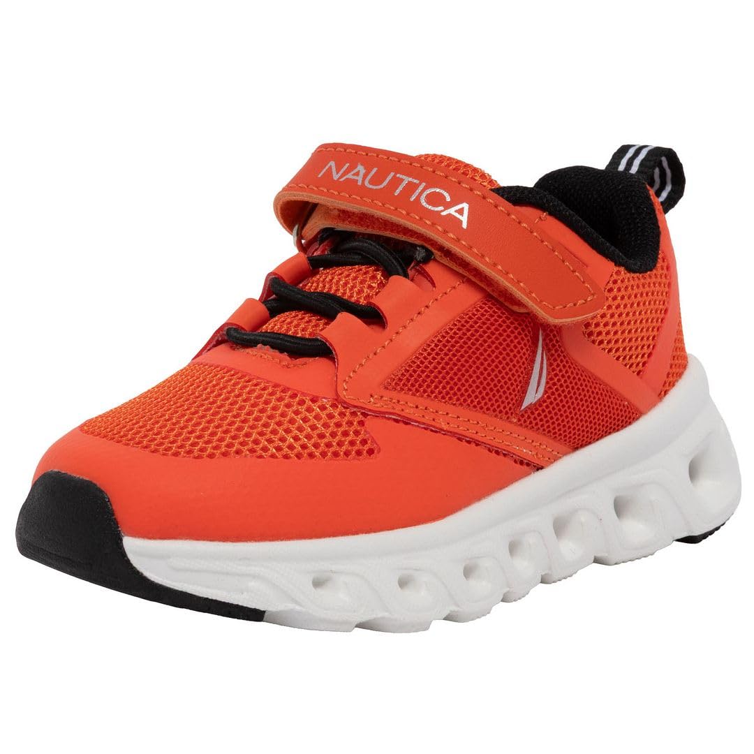 Kids Boys Girls Air Bubble Sneaker Athletic Running Shoe with Strap/Bungee (Toddler/Little Kids)