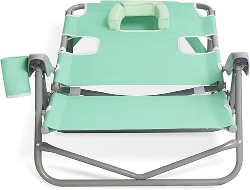 Miniatura 9 de Ostrich Silla plegable ligera y portátil al aire libre en tu espalda para relajarse con 5 correas de mochila de ajuste de asiento y soporte para