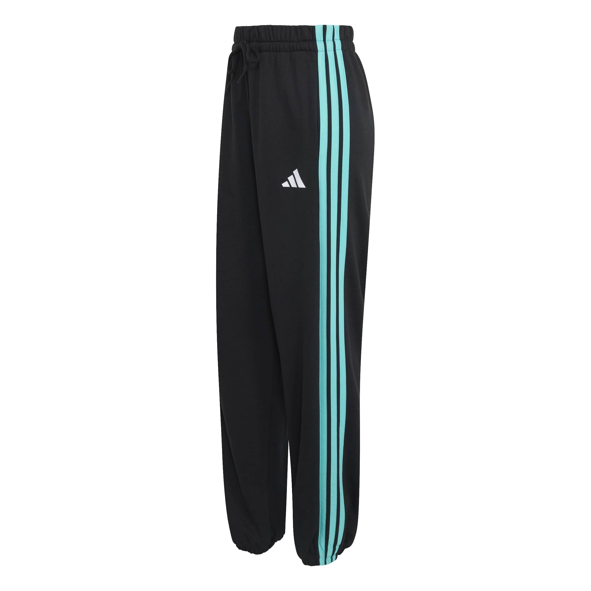 adidas Women's Mercedes - AMG Petronas Formula 1 Team DNA Pant, Black/semi Mint Rush, XL