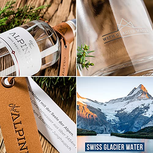 The Alpinist Swiss Premium Dry Gin mit frischen Bergkräutern & Schweizer Gletscherwasser I feine Zitrus- & Wacholdernote… – Bild 5