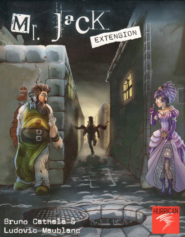 AsmodeeEditions 700110 Mr. Jack Expansion Board Games