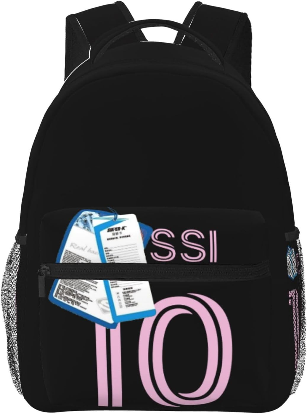 Soccer Laptop Backpack Work Travel College Backpacks, Durable Travel Daypack For Men Women