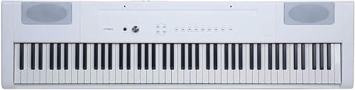 Artesia PA-88H - Piano digital de acción con martillo ponderado de 88 teclas con 16 voces dinámicas + fuente de alimentación + pedal de