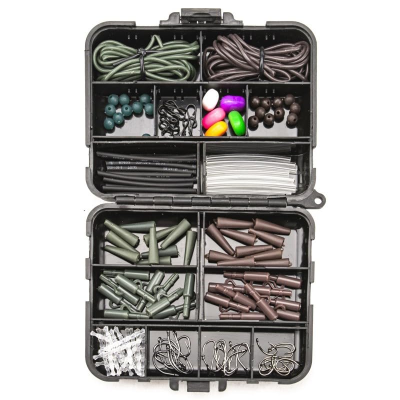 Kit completo de accesorios para pesca de carpa de 108 piezas miniatura 1