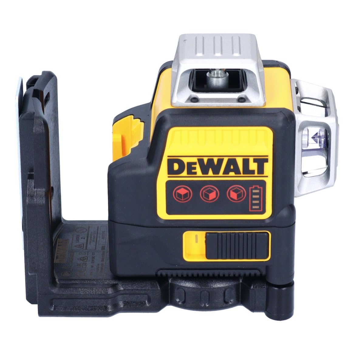 DEWALT - Laser Multilignes 3x360° 12V Li- Ion 2Ah - niveau laser autonivelant 4° sans fil avec faisceaux rouges - 1 batterie - chargeur et coffret - Précision +/- 3mm - Distance 30m - DCE089D1R-QW