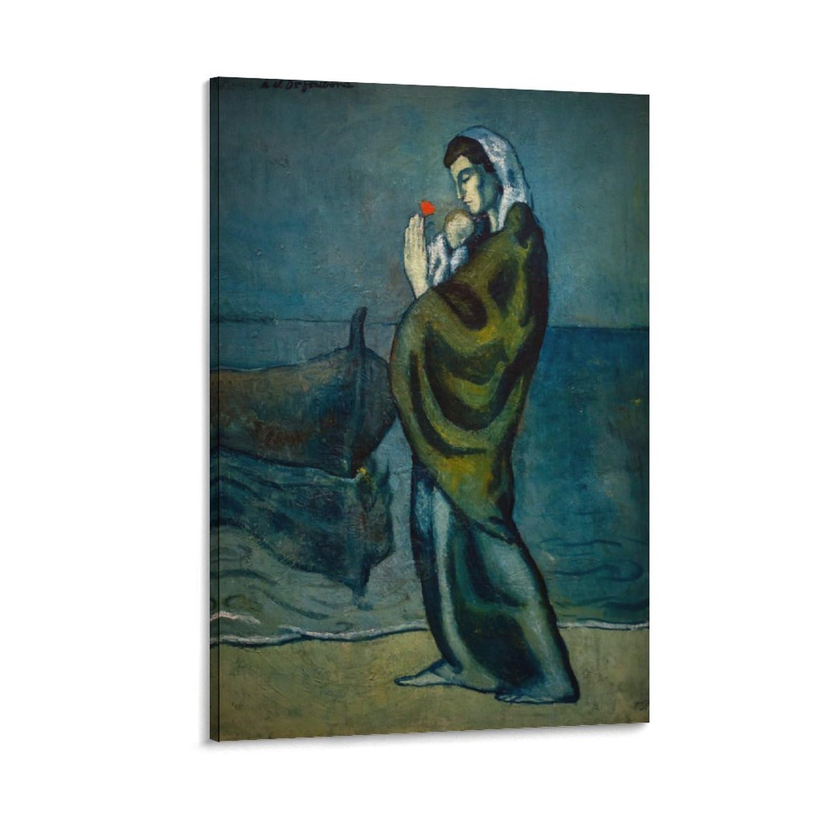 Amazon.co.jp: パブロ・ピカソ Pablo Picasso 《母子像》 ポスター 