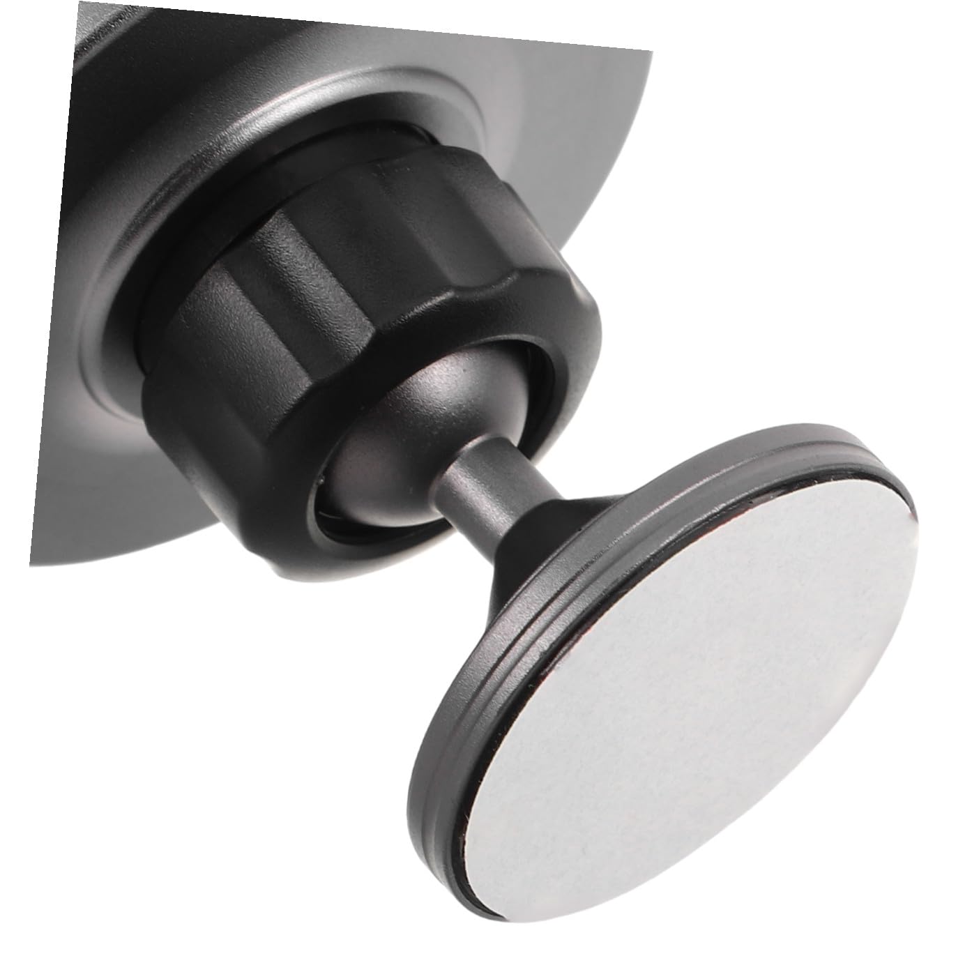 2 Piezas Cargador Inalámbrico para Coche con Soporte Ajustable para Móvil Base Magnética para Carga Rápida Accesorio Portátil Compatible con Center Console sin Cables y Ángulos