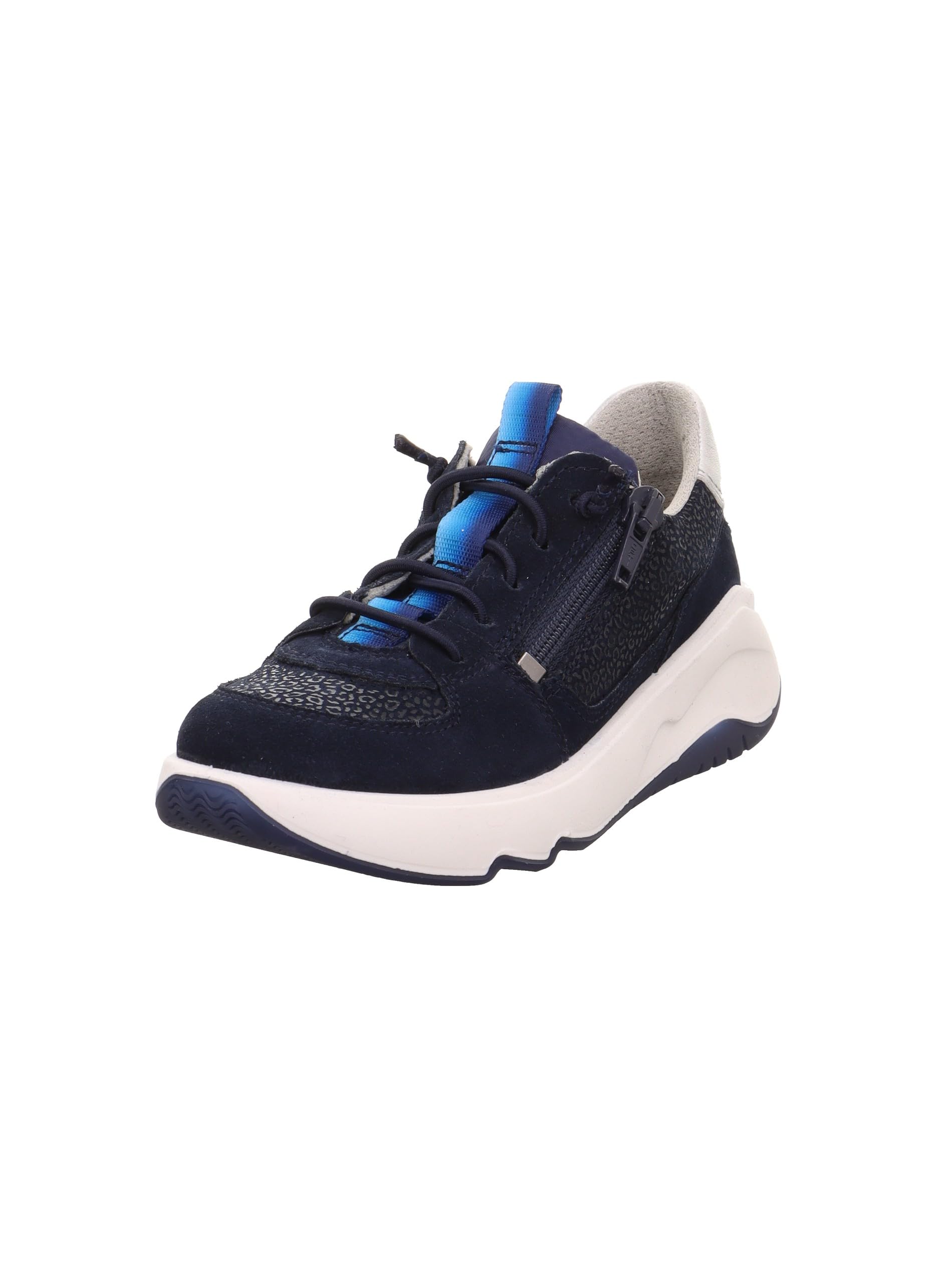 Superfit Melody Girls' Trainers, Blue Silver 8000, 8.5 UK Child