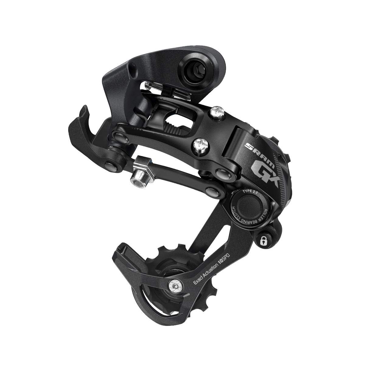 SRAM derailleur gx type 2.1 long cage 10 speed black, blackone