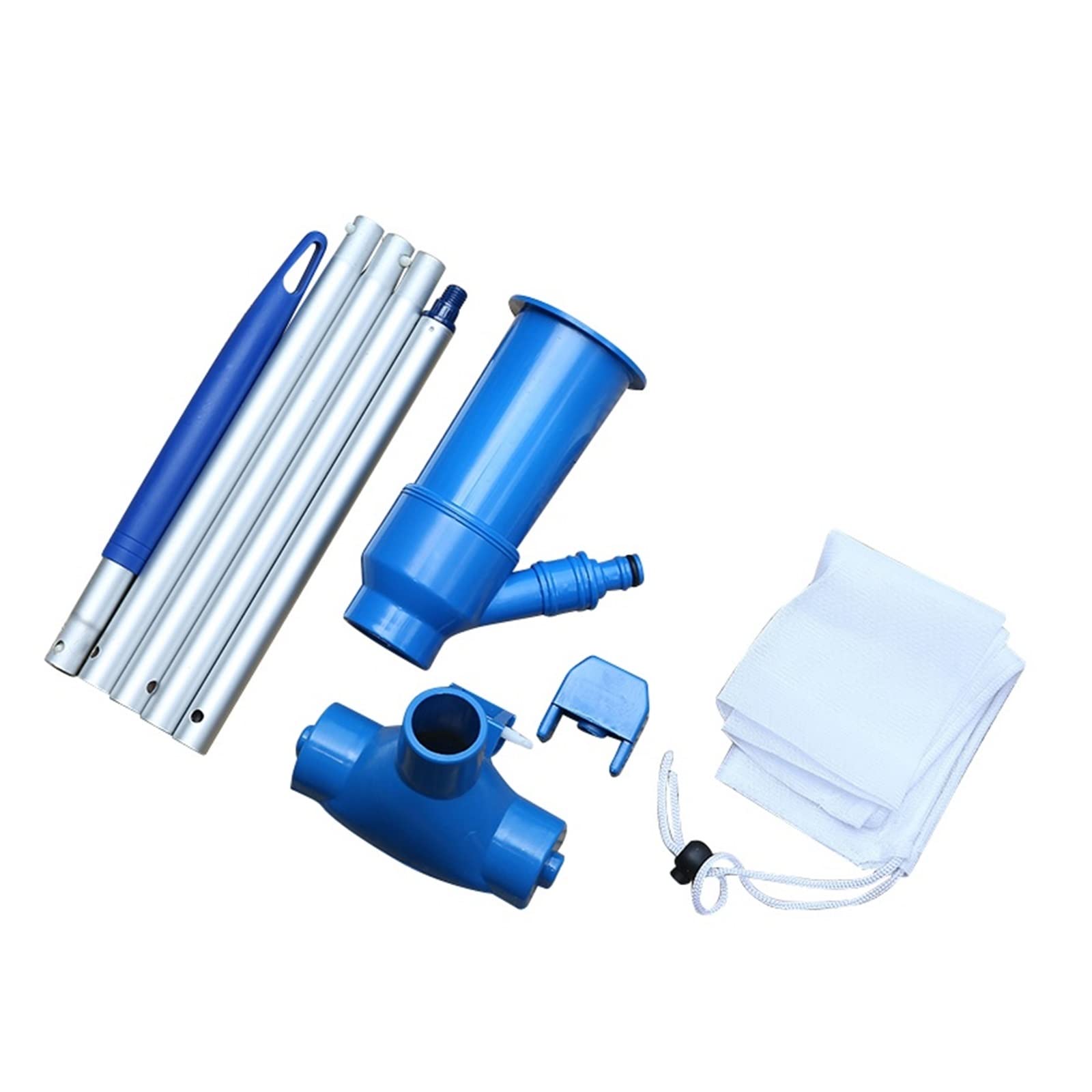 Zestaw do czyszczenia basenu Siatka ratownicza Basen Woda Odkurzacz do czyszczenia Konserwacja Narzędzia Akcesoria Z głowicą ssącą Skimmer Net(1pc Suction Head)