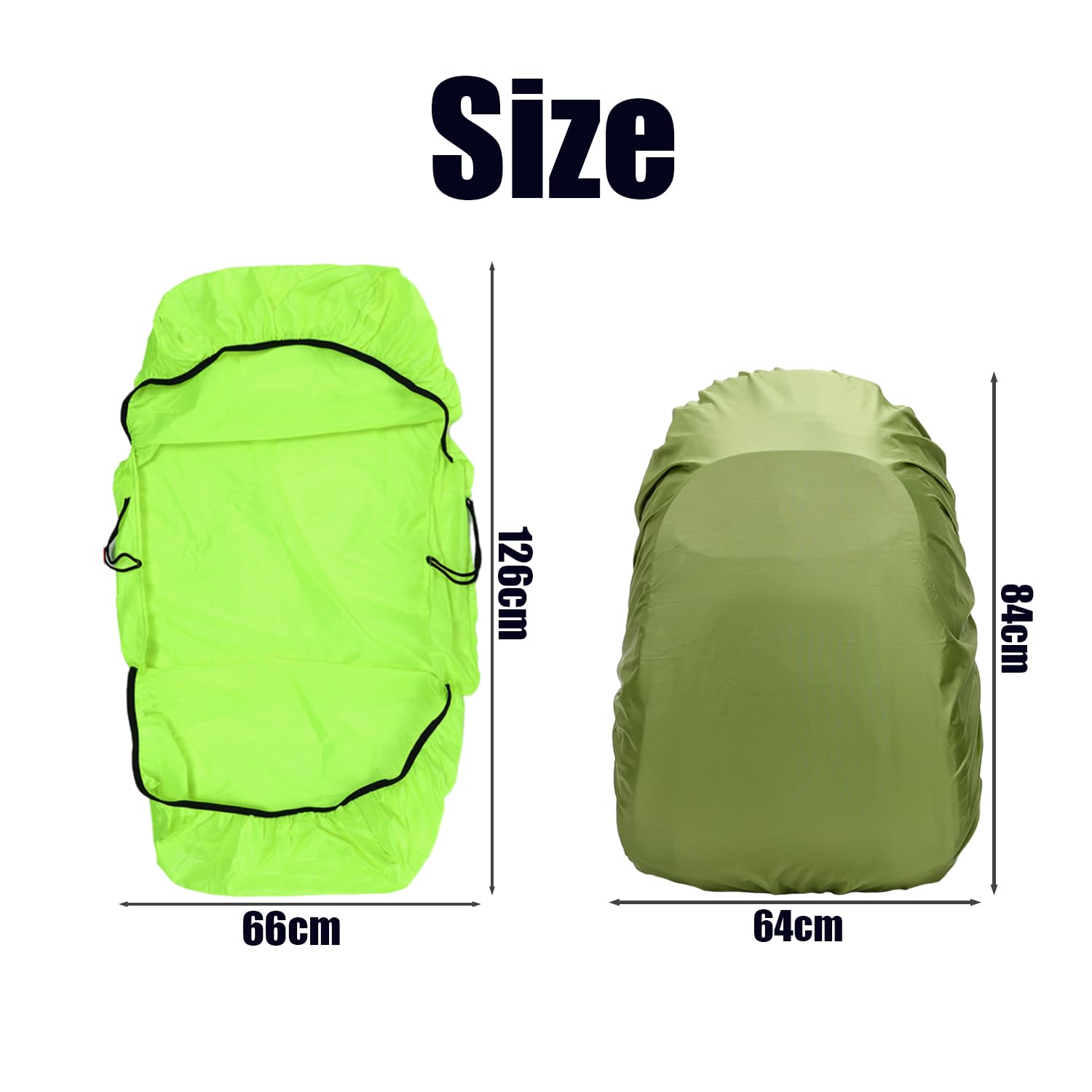 1 Habillage Pluie pour Sacoche, 1 Habillage Pluie pour Sac À Dos, Habillage Pluie pour Sacoche De Vélo, Housse De Protection pour Sacoche De Vélo, Housse De Protection pour Sacoche