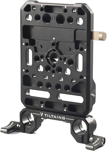 Miniatura 2 de Tilta Tiltaing Mini V-Mount Kit de placa de batería I para cardanes y cámaras más pequeñas, color negro
