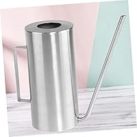 Vista 2 de Yardwe Regadera de interior con boquilla larga de acero inoxidable de 50.7 fl oz, ideal para el cuidado de suculentas y plantas