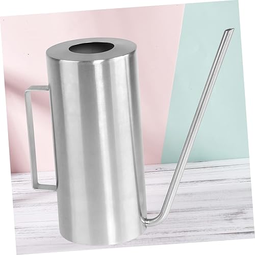 Miniatura 2 de Yardwe Regadera de interior con boquilla larga de acero inoxidable de 50.7 fl oz, ideal para el cuidado de suculentas y plantas